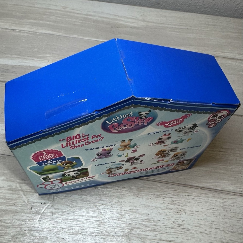 Littlest Pet Shop G7 Series 3 PET PAIRS Purple Paw (TREASURE HUNT) NEW SEALED - Picture 4 of 4